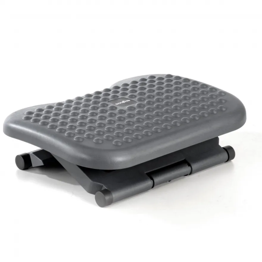Poggiapiedi ergonomico per ufficio Erghos, antiscivolo, effetto massaggio