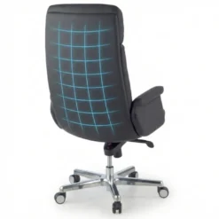 Poltrona da Ufficio Direzionale Consul, schienale ergonomico