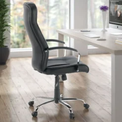 Poltrona da ufficio Glencoe, certificata, utilizzo 8 ore