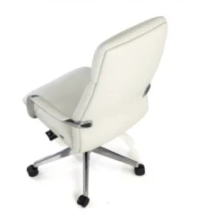 Poltrona direzionale Prestige, pelle naturale