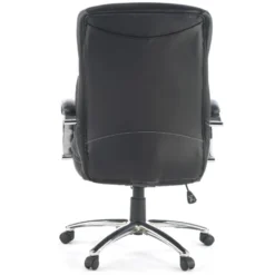 Poltrona ufficio Gouda, resistente fino a 150kg, ecopelle