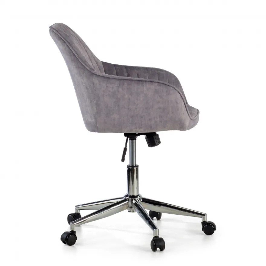 Poltroncina Girévole Ministry, struttura in acciaio