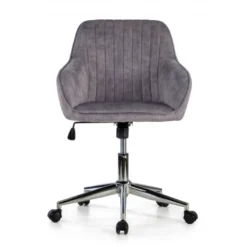 Poltroncina Girévole Ministry, struttura in acciaio