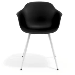 Sedia Conferenza Alice, 4 gambe, design avvolgente