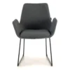 Sedia Conferenza Glamm, Cantilever, struttura in acciaio
