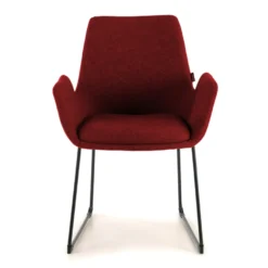Sedia Conferenza Glamm, Cantilever, struttura in acciaio