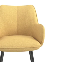 Sedia conferenza Nora, 4 gambe, braccioli imbottiti