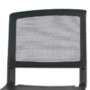 Sedia Conferenza Shield, impilabile, schienale flessibile, rete