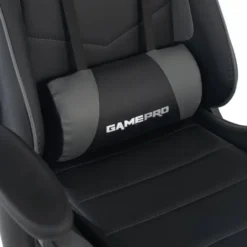 Sedia da Gaming GamePro, supporto lombare, braccioli 1D