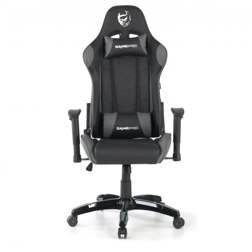 Sedia da Gaming GamePro, supporto lombare, braccioli 1D