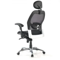 Sedia da Studio Ergonomica Hong Kong braccioli regolabili, poggiatesta