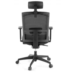 Sedia da ufficio ergonomica Akira con poggiatesta