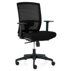 Sedia da ufficio ergonomica Akira, meccanismo syncro