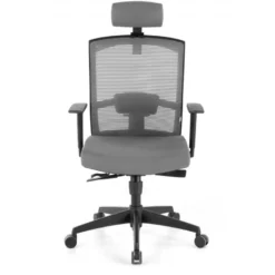 Sedia da ufficio ergonomica Akira con poggiatesta
