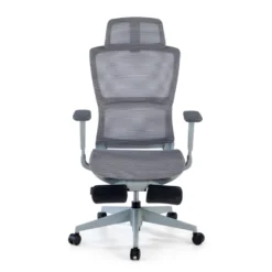 Sedia da ufficio ergonomica con poggiapiedi Balance Pro, Braccioli 3D