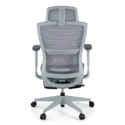 Sedia da ufficio ergonomica con poggiapiedi Balance Pro, Braccioli 3D