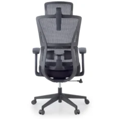 Sedia da Ufficio Ergonomica Orbit con Poggiatesta, Supporto Lombare