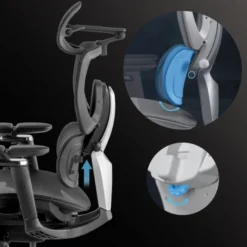 Sedia da ufficio ergonomica premium X4Pro, prestazioni massime