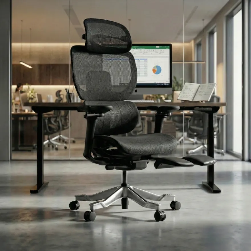 Sedia da ufficio ergonomica premium X4Pro, prestazioni massime
