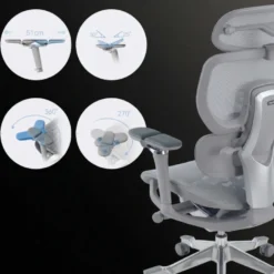 Sedia da ufficio ergonomica premium X4Pro, prestazioni massime