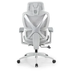 Sedia da ufficio ergonomica Velstrom con supporto lombare e braccioli 3D