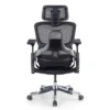 Sedia da ufficio ergonomica ZenMax con poggiapiedi, massime prestazioni