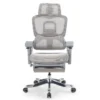 Sedia da ufficio ergonomica ZenMax con poggiapiedi, massime prestazioni