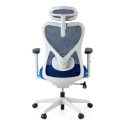Sedia da Ufficio Fusion White, supporto lombare