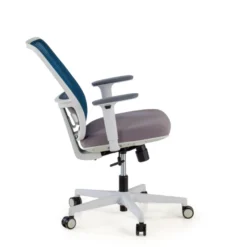 Sedia da ufficio professionale Kaito white, omologata