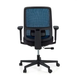 Sedia da ufficio professionale Kaito black, utilizzo di 8 ore