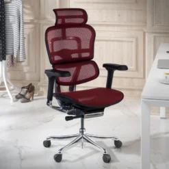Sedia direzionale ergonomica Ergohuman Elite, Struttura nera