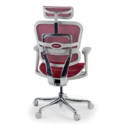 Sedia direzionale ergonomica Ergohuman Edition I, Struttura bianca