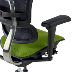 Sedia Ergohuman Ultra, sedile e schienale imbottiti, struttura nera