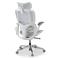Sedia ergonomica con poggiatesta Erghos One, ortopedica, doppio supporto lombare