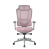 Sedia Ergonomica con poggiatesta AeroFlow white, certificata