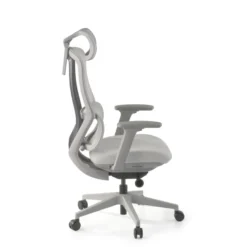 Sedia Ergonomica con poggiatesta AeroFlow white, certificata