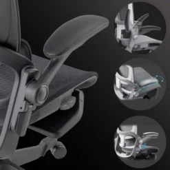 Sedia ergonomica con poggiatesta Erghos X1, omologata