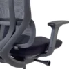 Sedia Ergonomica con poggiatesta AeroFlow black, certificata