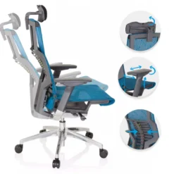 Sedia ergonomica Dynamic, meccanismo sincronizzato plus