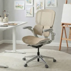 Sedia ergonomica Erghos One, ortopedica, doppio supporto lombare