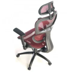 Sedia Ergonomica Ergocity, cuscino lombare, braccioli 3D