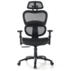 Sedia Ergonomica Ergocity, cuscino lombare, braccioli 3D