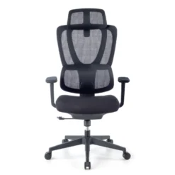 Sedia ergonomica Essenza, braccioli 3D, supporto lombare regolabile