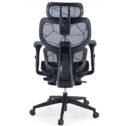 Sedia ergonomica Every, con poggiapiedi estraibile, rete