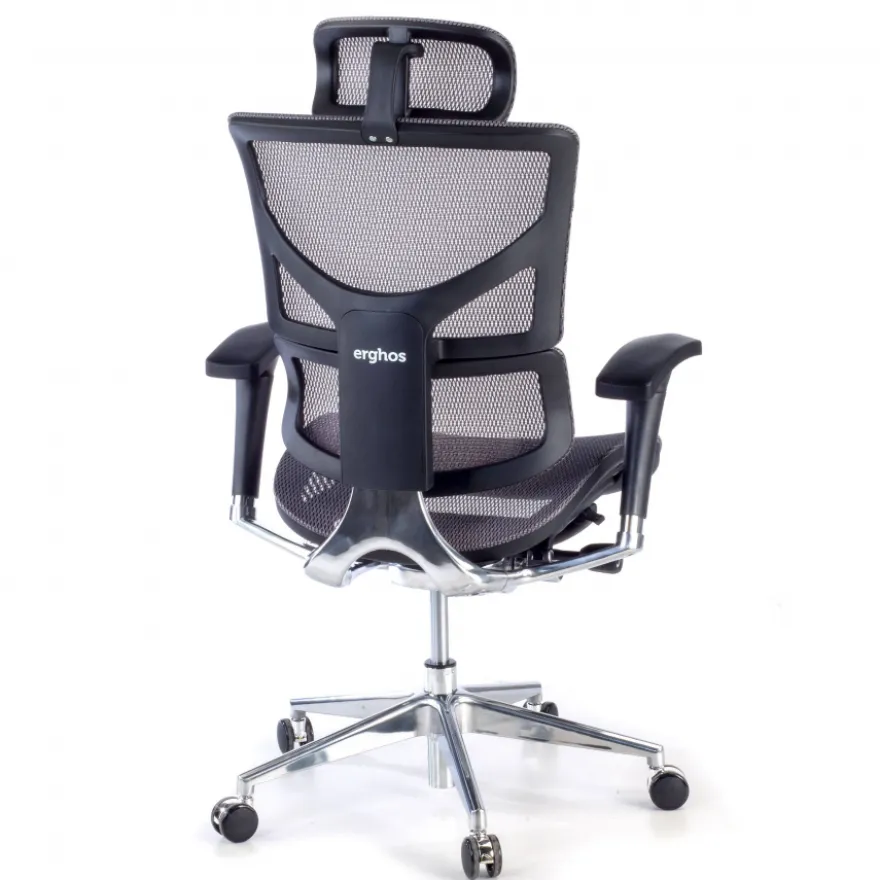Sedia Ergonomica Next2, modello premium con poggiatesta
