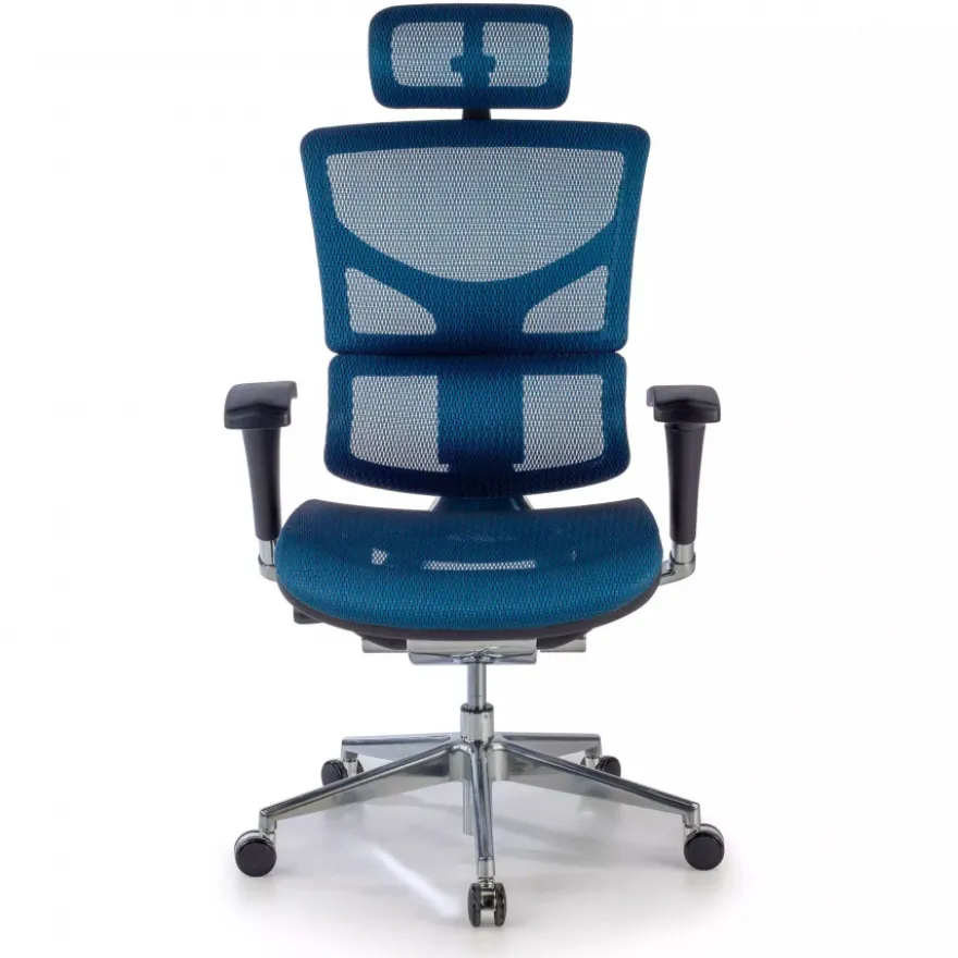 Sedia Ergonomica Next2, modello premium con poggiatesta