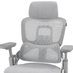 Sedia ergonomica ortopedica ZenPro, doppio schienale, struttura in alluminio