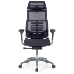 Sedia Ergonomica Pofit2, modello premium, struttura nera