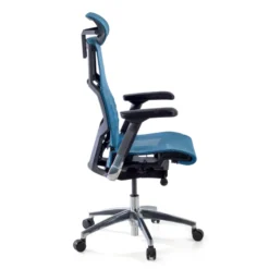 Sedia Ergonomica Pofit2, modello premium, struttura nera