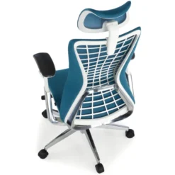 Sedia Ergonomica Professionale Miller, braccioli 3D, rete